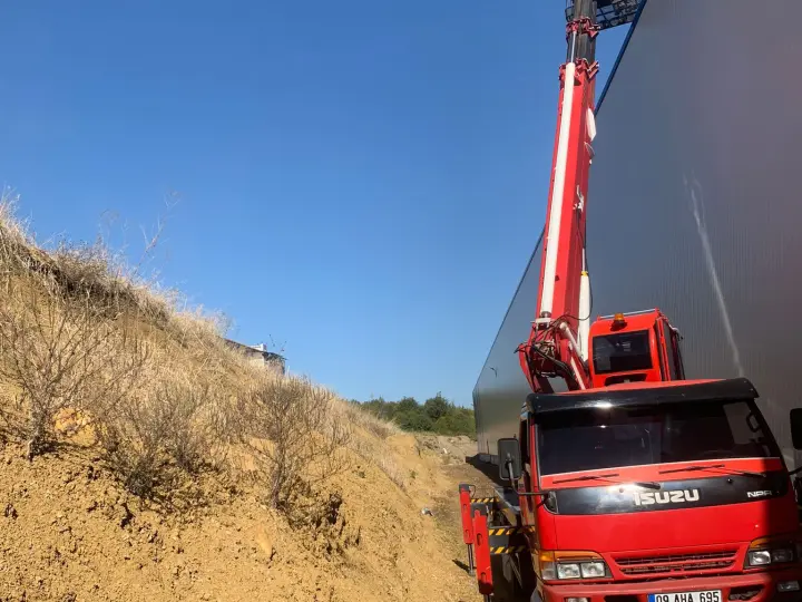 Samsun Sepetli Vinç Kiralama