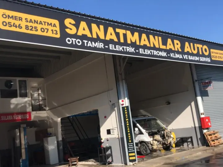 SANATMANLAR AUTO OTO TAMİR ELEKTRİK ELEKTRONİK KLİMA BAKIM SERVİSİ