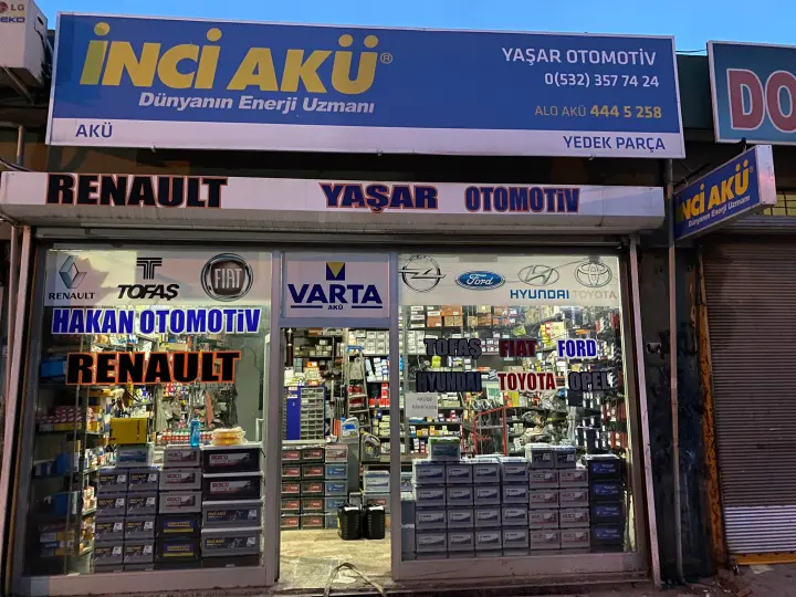 Şanlıurfa Yaşar Otomotiv VARTA MUTLU İNCİ MOLL AKÜ Ş.URFA ANA BAYİİ