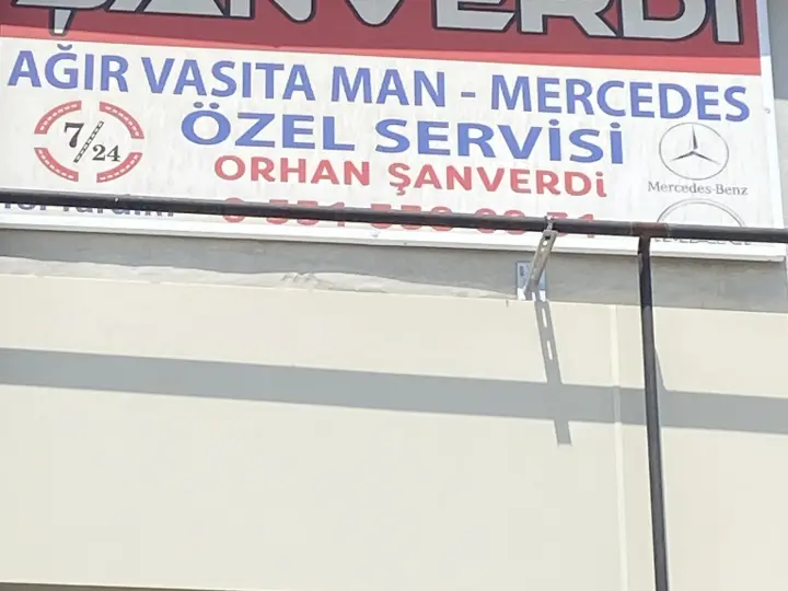 ŞANVERDİ MAN MERCEDES RENAULT SERVİS