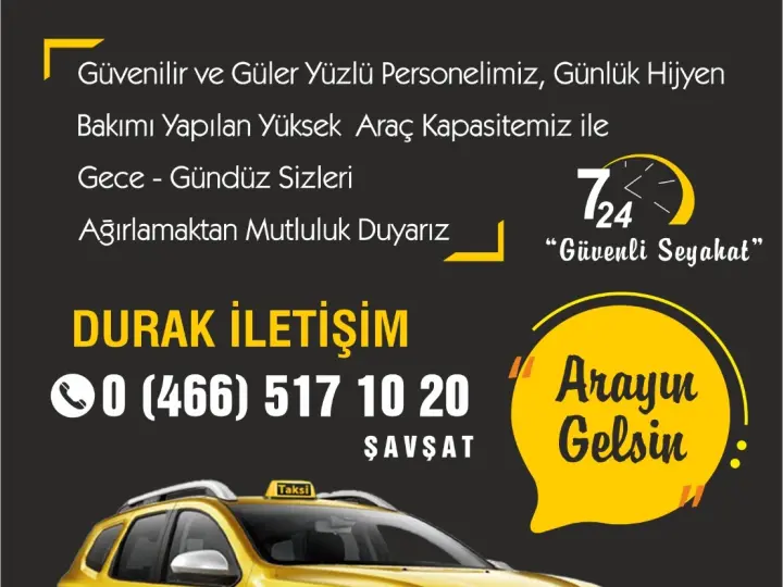 Şavşat Park Taksi
