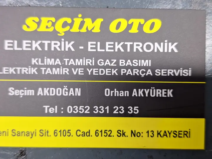 Seçim Oto Ekektrik
