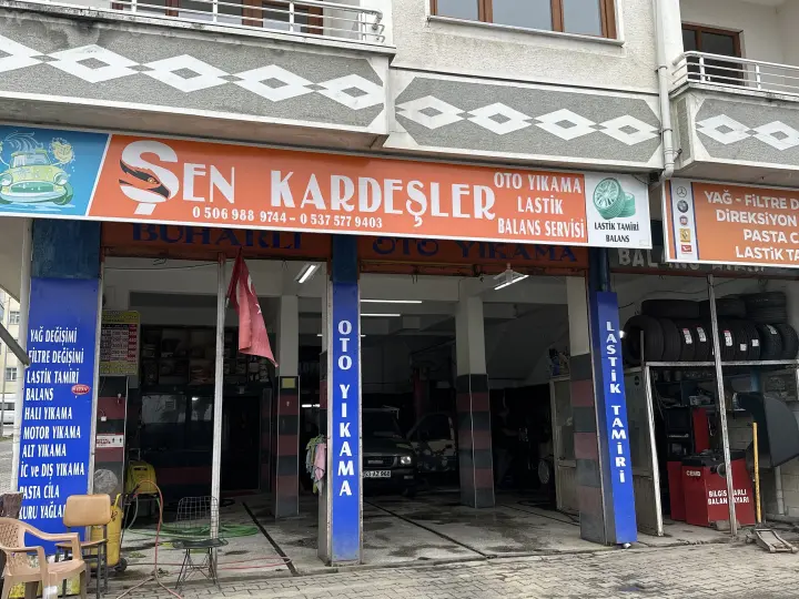Şen kardeşler oto yıkama lastik & bakım