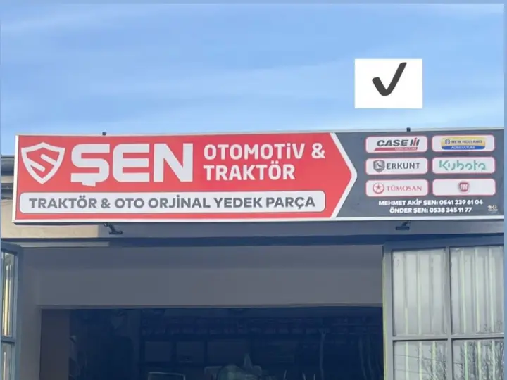Şen Traktör ve Otomobil Yedek Parçası