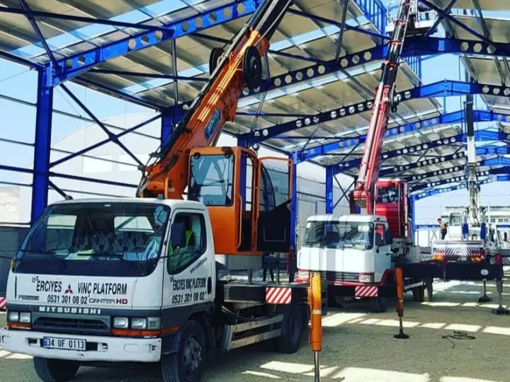 sepetli vinc kiralama