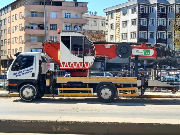 Sepetli vinc kiralama - kiralık sepetli platform