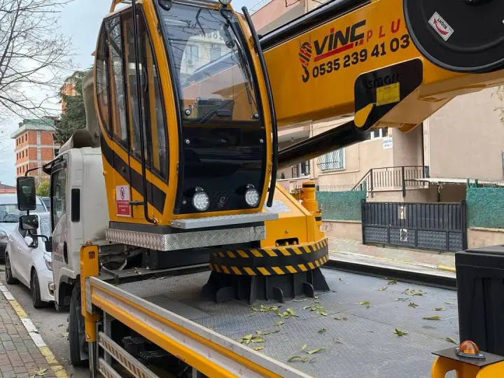 Sepetli Vinç Kiralama | VİNÇPLUS