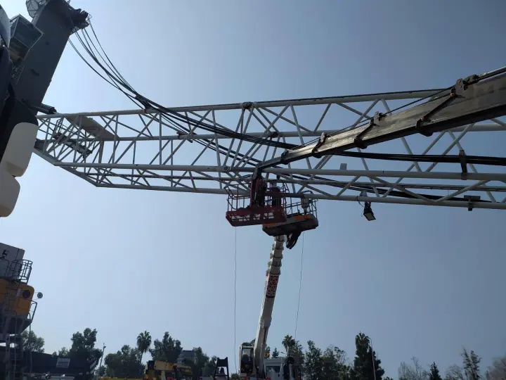 Sepetli vinc platform