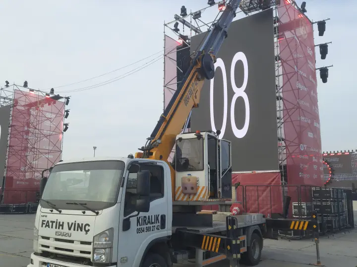 sepetli vinç platform vinç çekmeköy