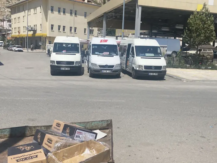 seydişehir şehir içi dolmuş durağı