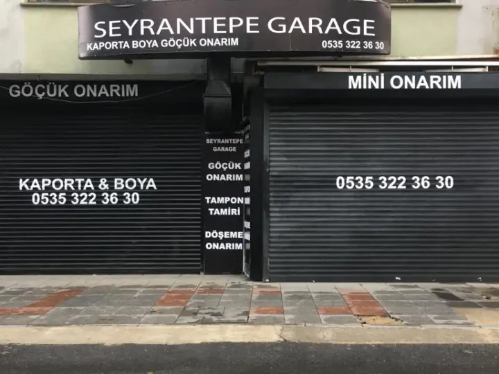 Seyrantepe Garage - Göçük Onarım - Kaporta Tamir