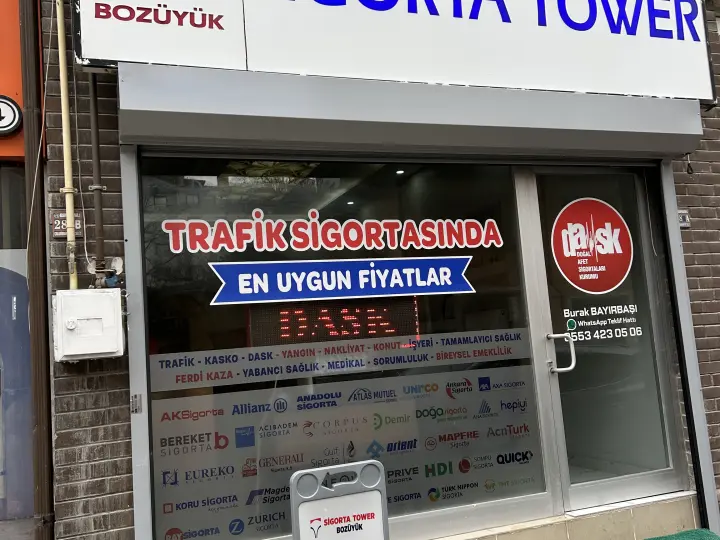 SİGORTA TOWER BOZÜYÜK | BURAK BAYIRBAŞI