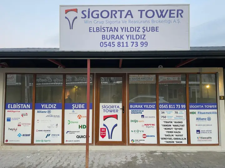 SİGORTA TOWER ELBİSTAN YILDIZ ŞUBE