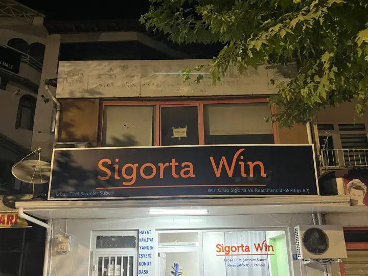 SİGORTA WİN ERBAA E&M ŞAHİNLER ŞUBESİ