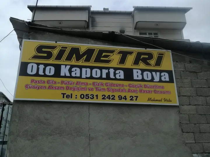 Simetri oto kaporta boya