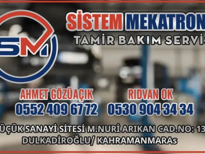 SİSTEM MEKATRONİK