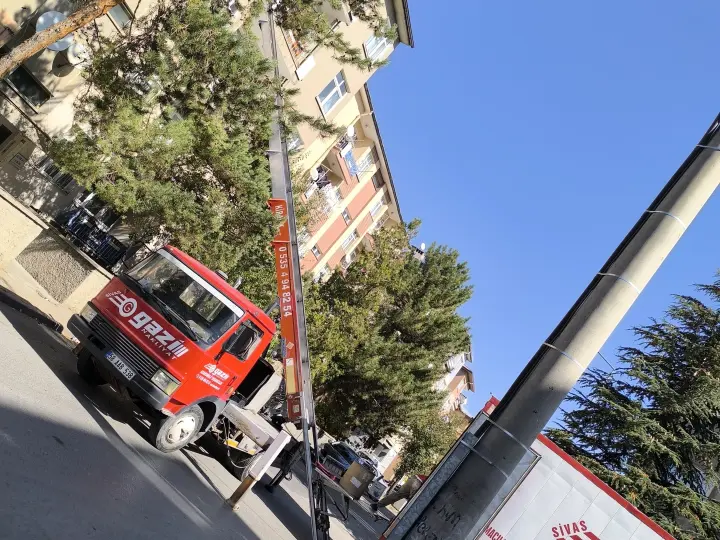 Sivas Gazi Evden Eve Asansörlü Nakliyat