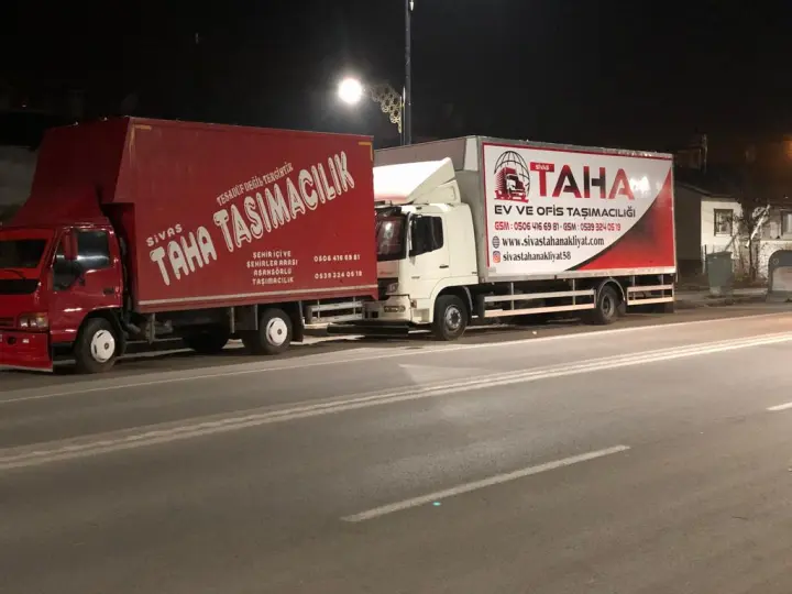 SİVAS TAHA NAKLİYAT EVDEN EVE ASANSÖRLÜ TAŞIMACILIK