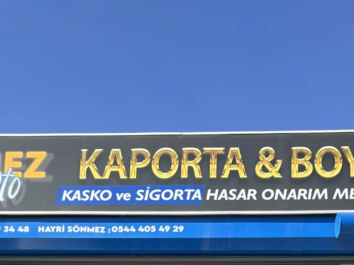 Sönmez oto kaporta Bekir Sönmez