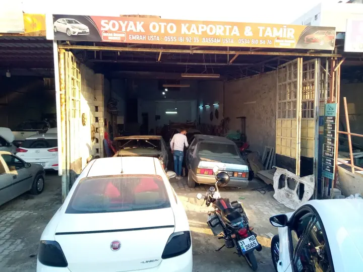 SOYAK OTO KAPORTA HASAR ONARIM MERKEZİ EMRAH USTA