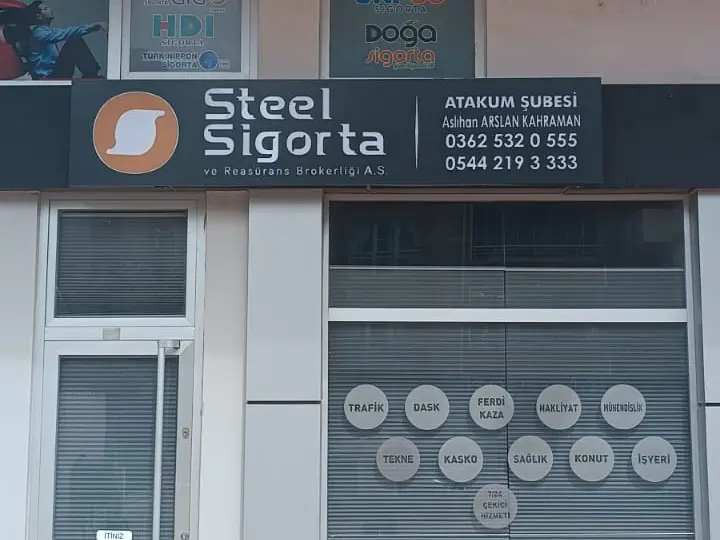 Steel Sigorta ve Reasürans Brokerlik A.Ş. Atakum Şubesi Aslıhan ARSLAN KAHRAMAN