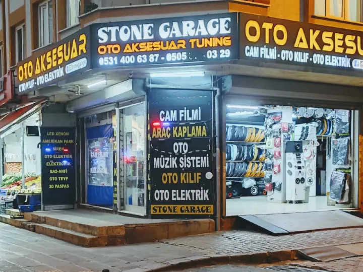 STONE GARAJ CAM FİLMİ-PPF KAPLAMA-ARAÇ KAPLAMA