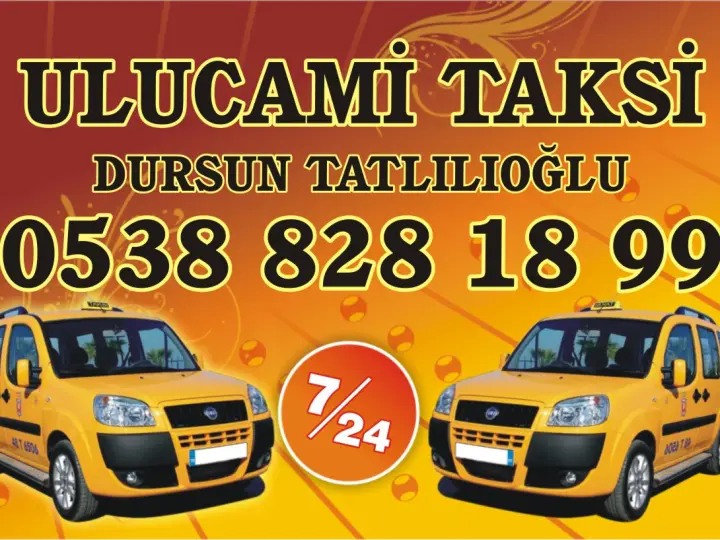 Sungurlu Taksi 7/24 Hizmet