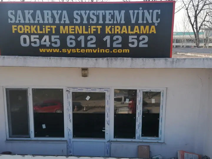 System Vinç sepetli vinç forklift kiralama