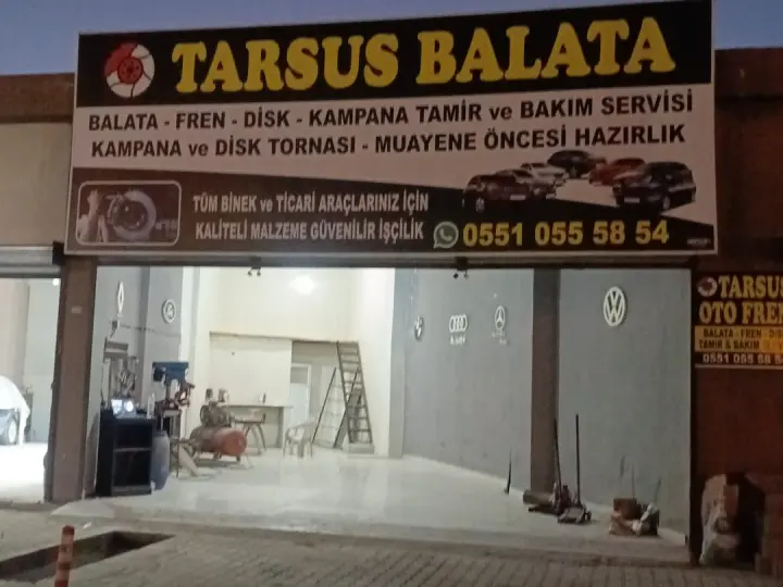 Tarsus Oto Fren, Balata Tamir & Bakım Servisi
