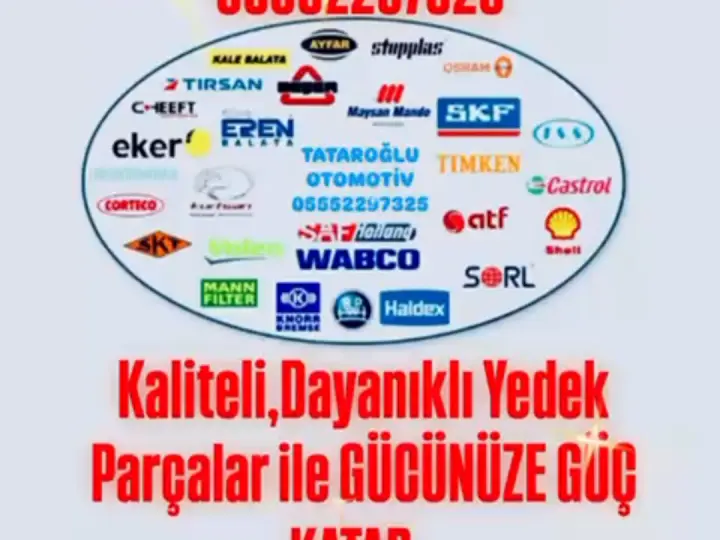 TATAROĞLU OTOMOTİV AĞIR VASITA TOPTAN YEDEK PARÇA