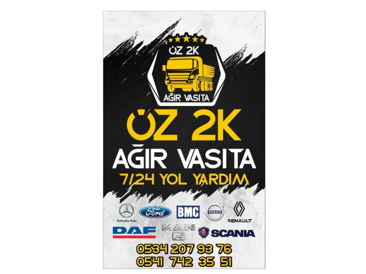 Tekirdağ Öz 2K Ağır Vasıta Tamirhanesi