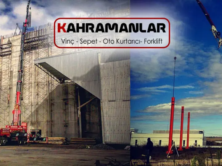 Tekirdağ Vinç Kiralama Oto Kurtarıcı Forklift Kahramanlar Vinç Kiralama