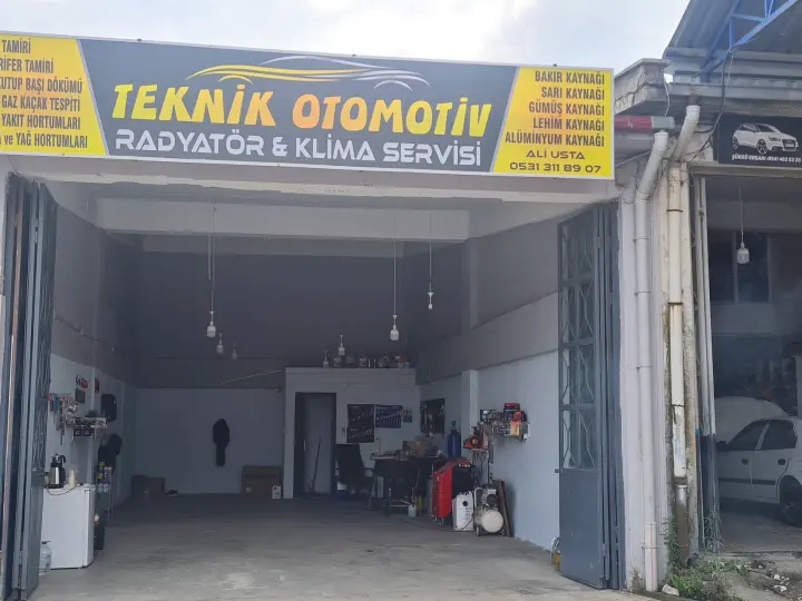 Teknik otomotiv radyatör ve klima servisi
