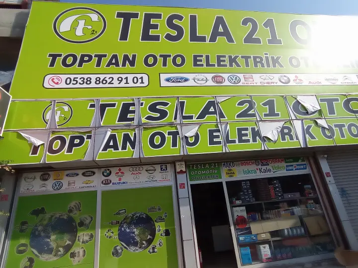 Tesla 21 Oto Elektrik Yedek Parça