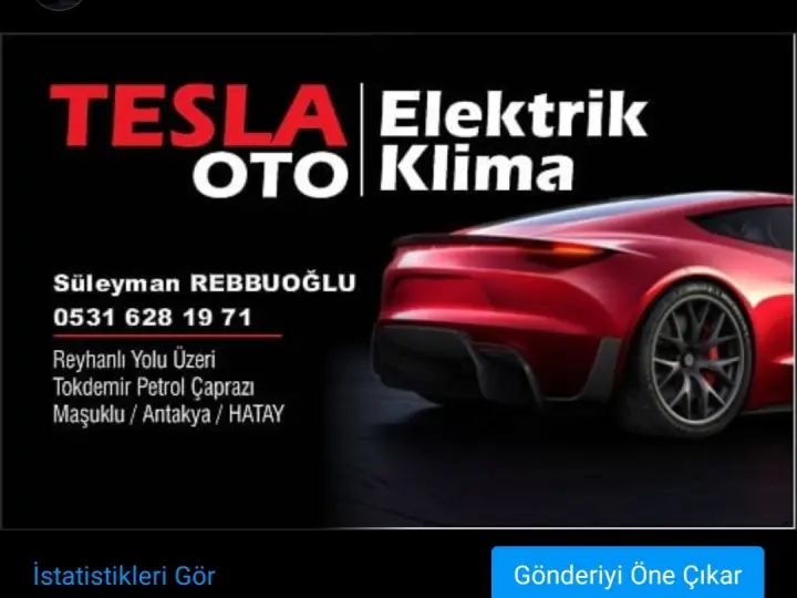 TESLA OTO ELEKTRİK KLİMA