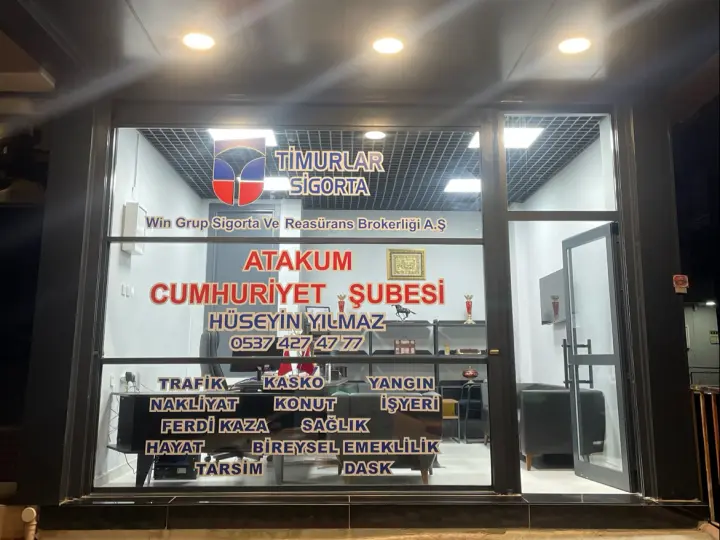 TİMURLAR SİGORTA ATAKUM CUMHURİYET ŞUBESİ