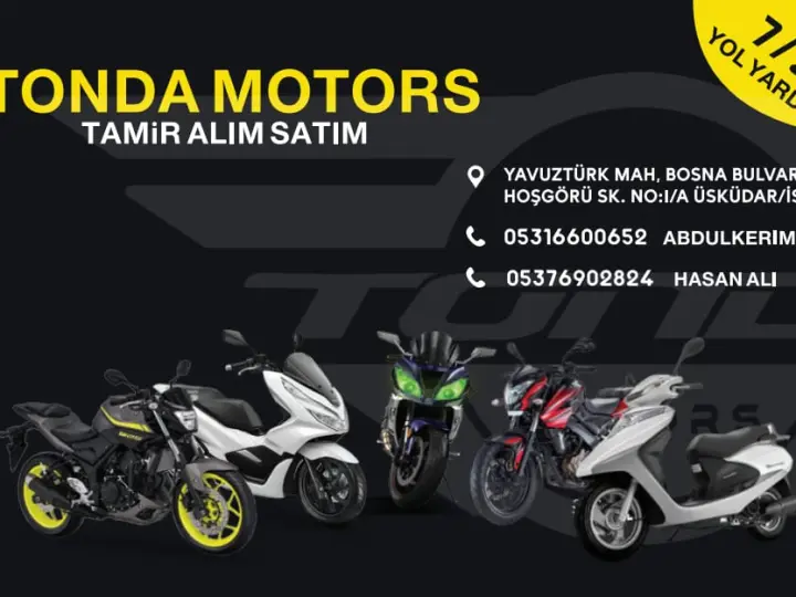 Tonda motor mobil servis