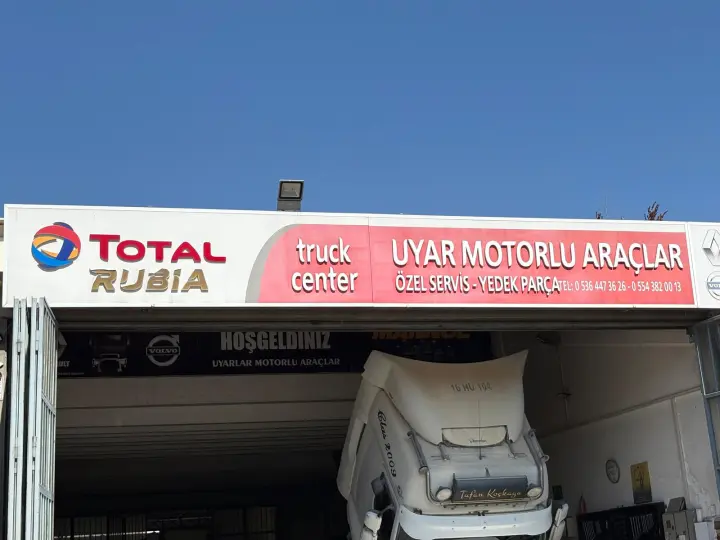 TotalEnergies Rubia Truck Services - Uyar Motorlu Araçlar