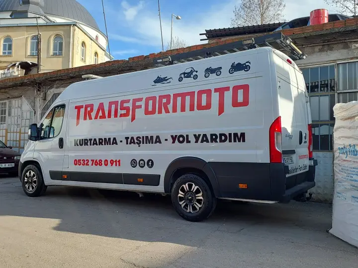 Transformoto Motosiklet Çekici - Yol Yardım - Taşıma - Nakliye