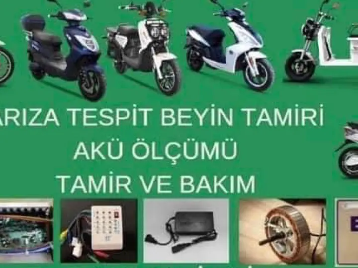 Türkoğlu Elektirkli (Şarjlı) Motor Tamir Bakım