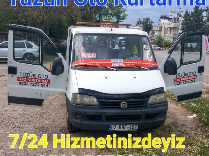 Tüzün oto kurtarma hizmetleri