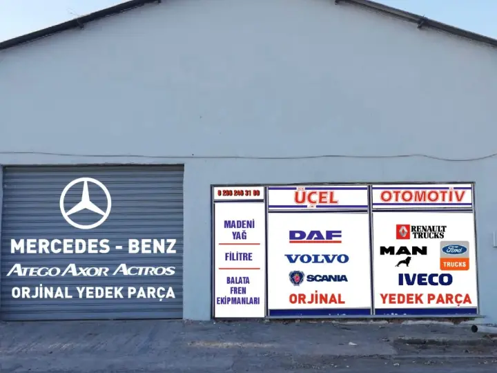 Üçel Otomotiv Kamyon Tır Yedek Parçaları