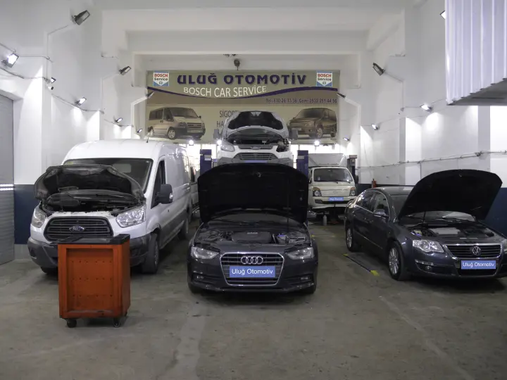 Uluğ Otomotiv Ford Marka Araçların Bakım Ve Onarım Servisi