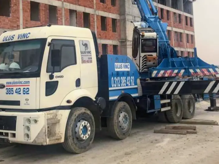 Ulus kiralık vinç Ostim Ankara