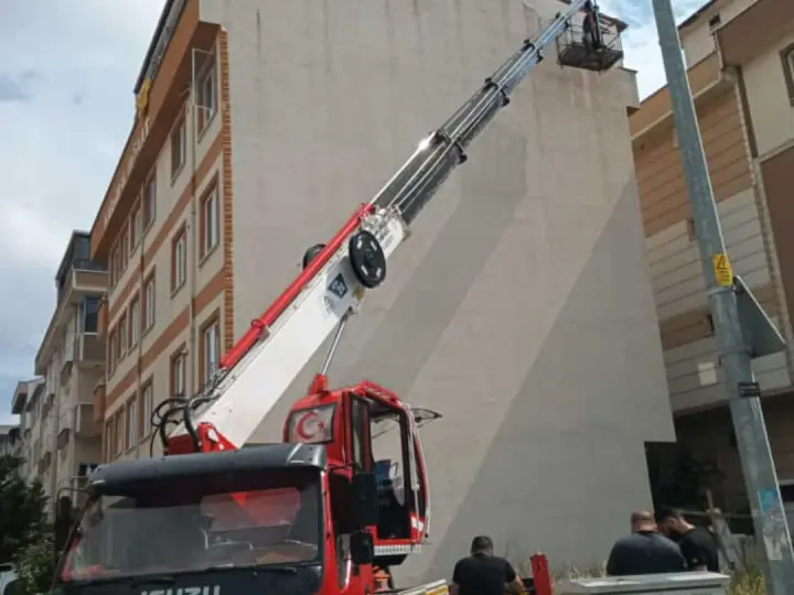 Ümraniye Sepetli Vinç Kiralama