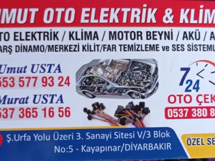 Umut oto elektrik elektronik ve klima
