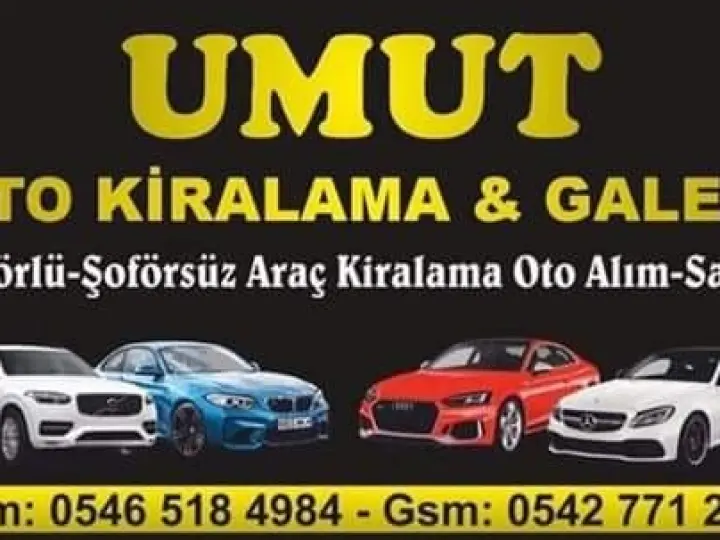 Umut Oto Kiralama ve Galeri
