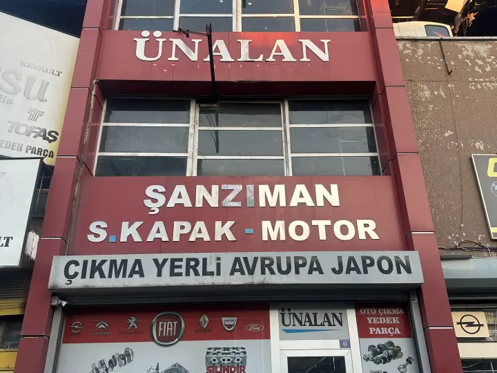 Ünalan Oto Çıkma Yedek Parça