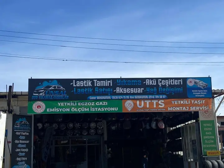 Ünsal Oto Egzoz emisyon utts montaj noktası