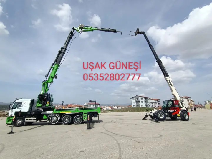 Uşak Güneş Vinç ve Forklift Kiralama